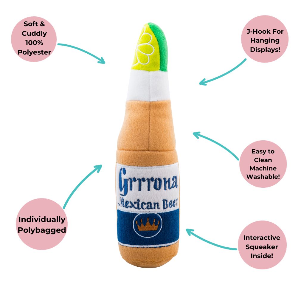 GRRRONA BEER BOTTLE TOY