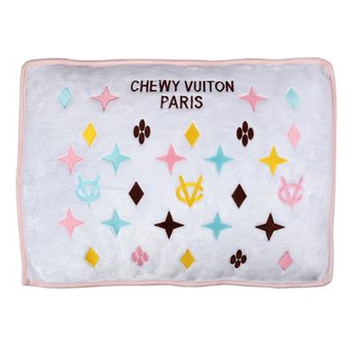 WHITE CHEWY VUITTON BED